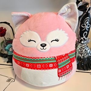 *NWT* Squishmallows 2022 Christmas Exclusive 12" Rhiannon the Fox w/Scarf